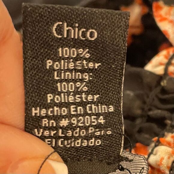 A Love Story Black Floral Roseann Mock Neck Puff Sleeve - Picture 11 of 16